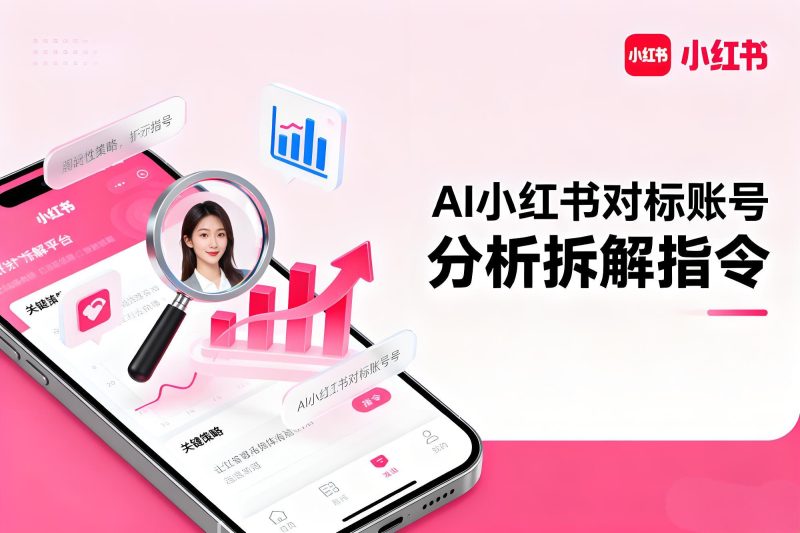 AI小红书账号分析指令 截图诊断运营工具Prompt