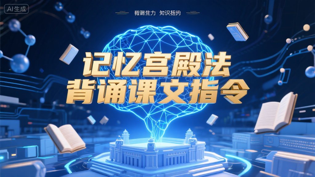 记忆宫殿背诵课文指令 高效记忆学习法Prompt