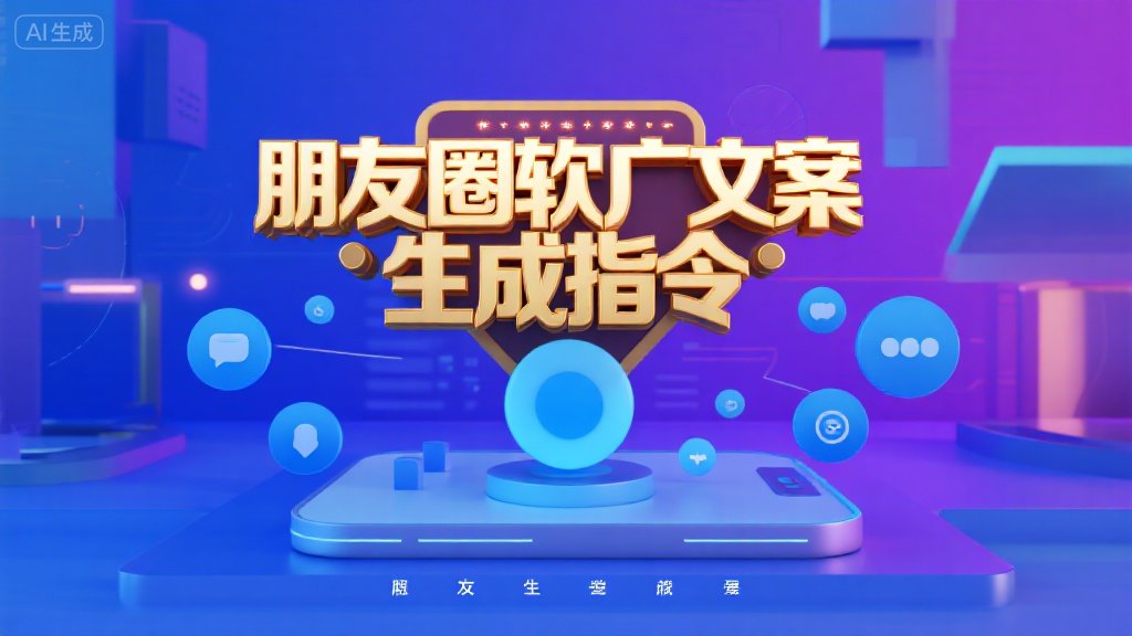 朋友圈软广指令 情感化营销文案模板Prompt