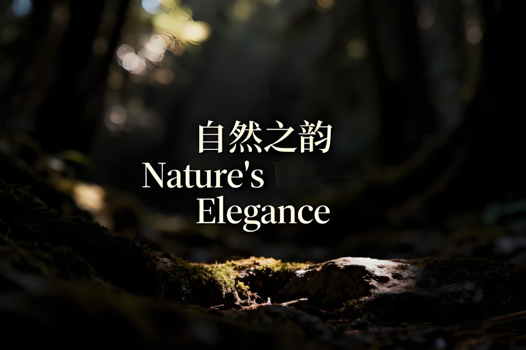 奢华自然意境风AI提示词 高级暗调景观水墨意境设计风格