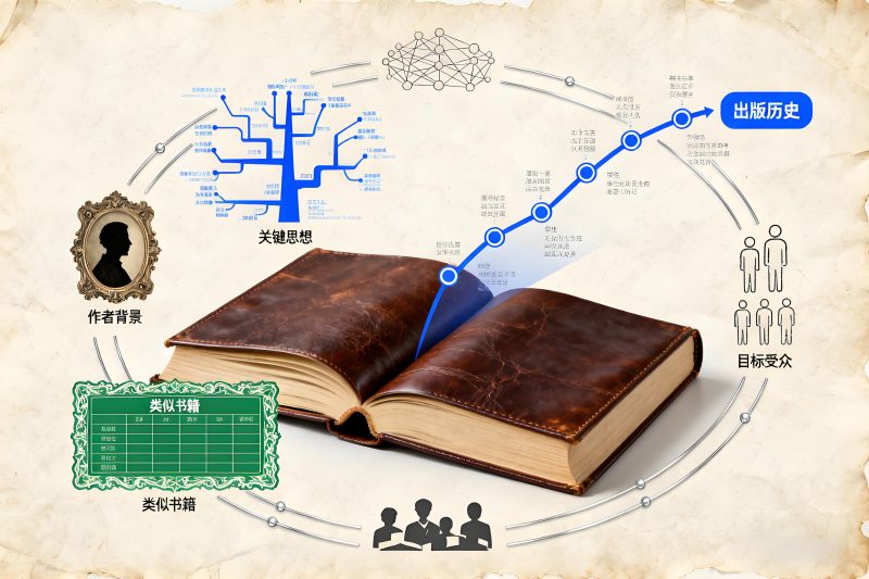 书籍总结摘要指令 深度读书笔记模板Prompt