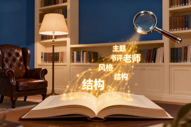 书评老师指令 深度书评写作模板Prompt
